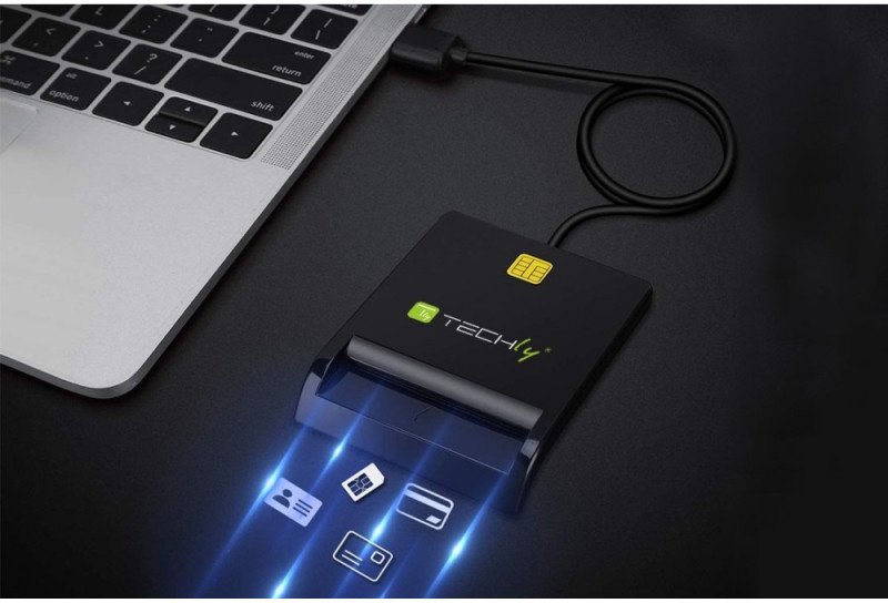 Techly ch Smart Card USB-A |