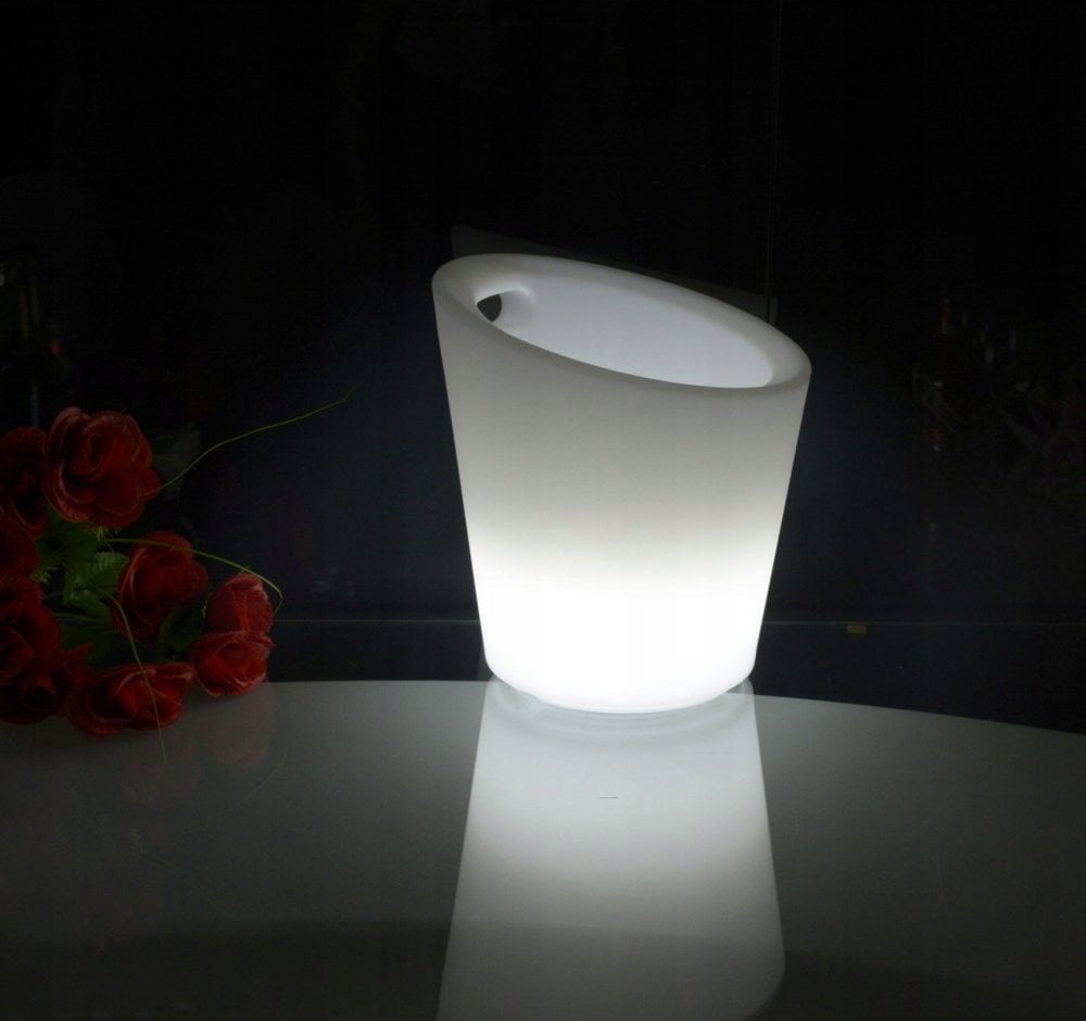 Techly Lampka LED bezprzewodowa / lód