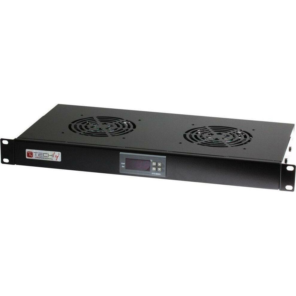 Techly Panel chłodzący 19" 1U z