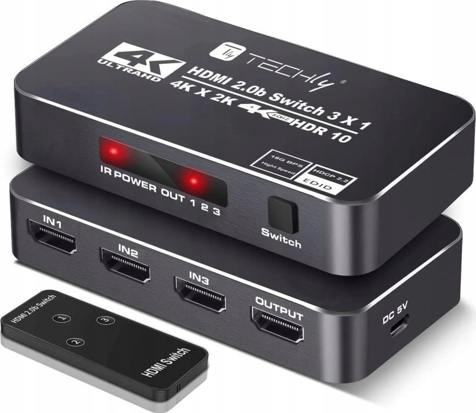 Techly Techly 367171 3-portowy HDMI 2