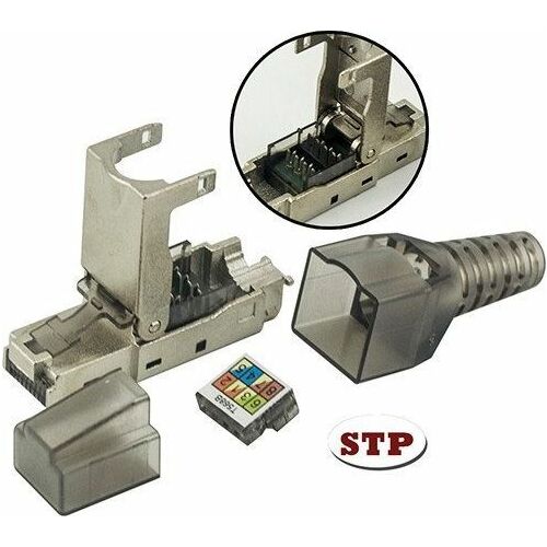 Techly Techly Samozaciskowy Wtyk Modularny RJ45
