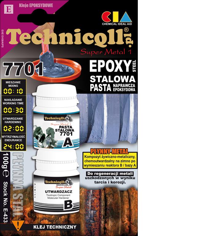Technicqll Pasta epoksydowa  Super Metal 1