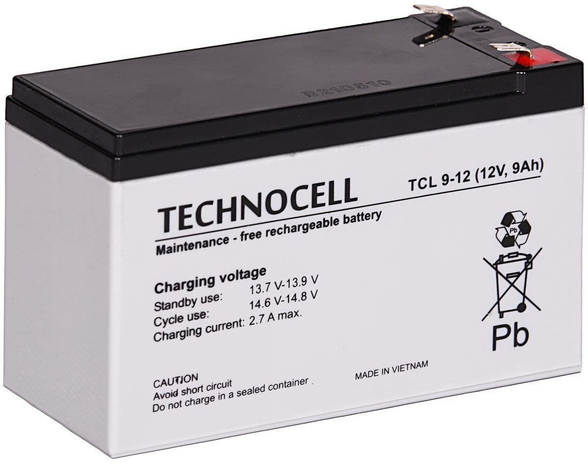 Technocell TCL9-12 TECHNOCELL  AGM 12V 9Ah