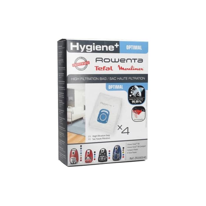 Tefal putekļu maisiņi HYGIENE+, 4gab. ZR200540