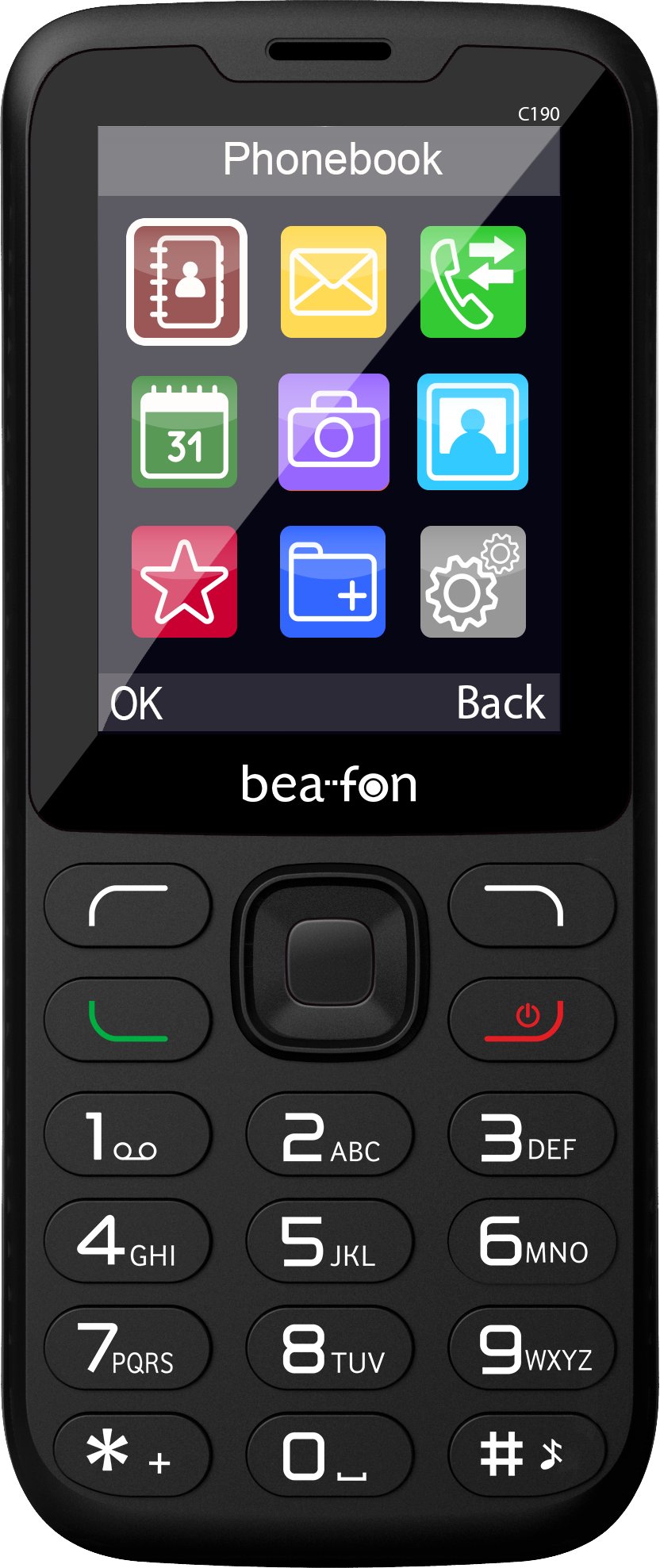 BEAFON Bea-Fon C190 LTE/4G black |