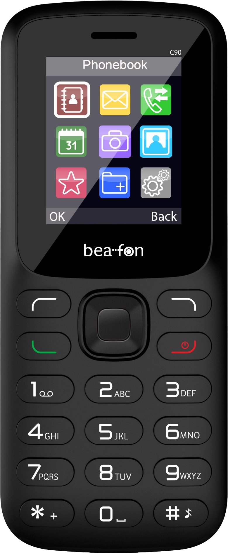 Komórkowy Beafon Bea-Fon C90 LTE/4G (C90LTE_EU003B)