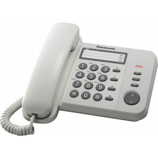 Stacjonarny Panasonic Panasonic KX-TS520FXW, Corded phone
