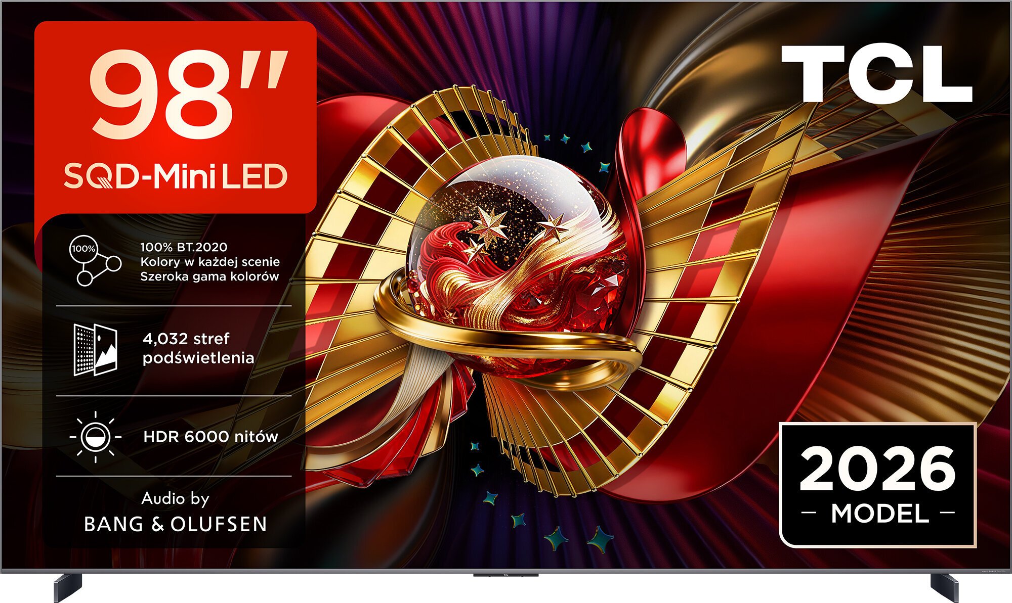 Telewizor TCL 98C8L Mini LED 98"