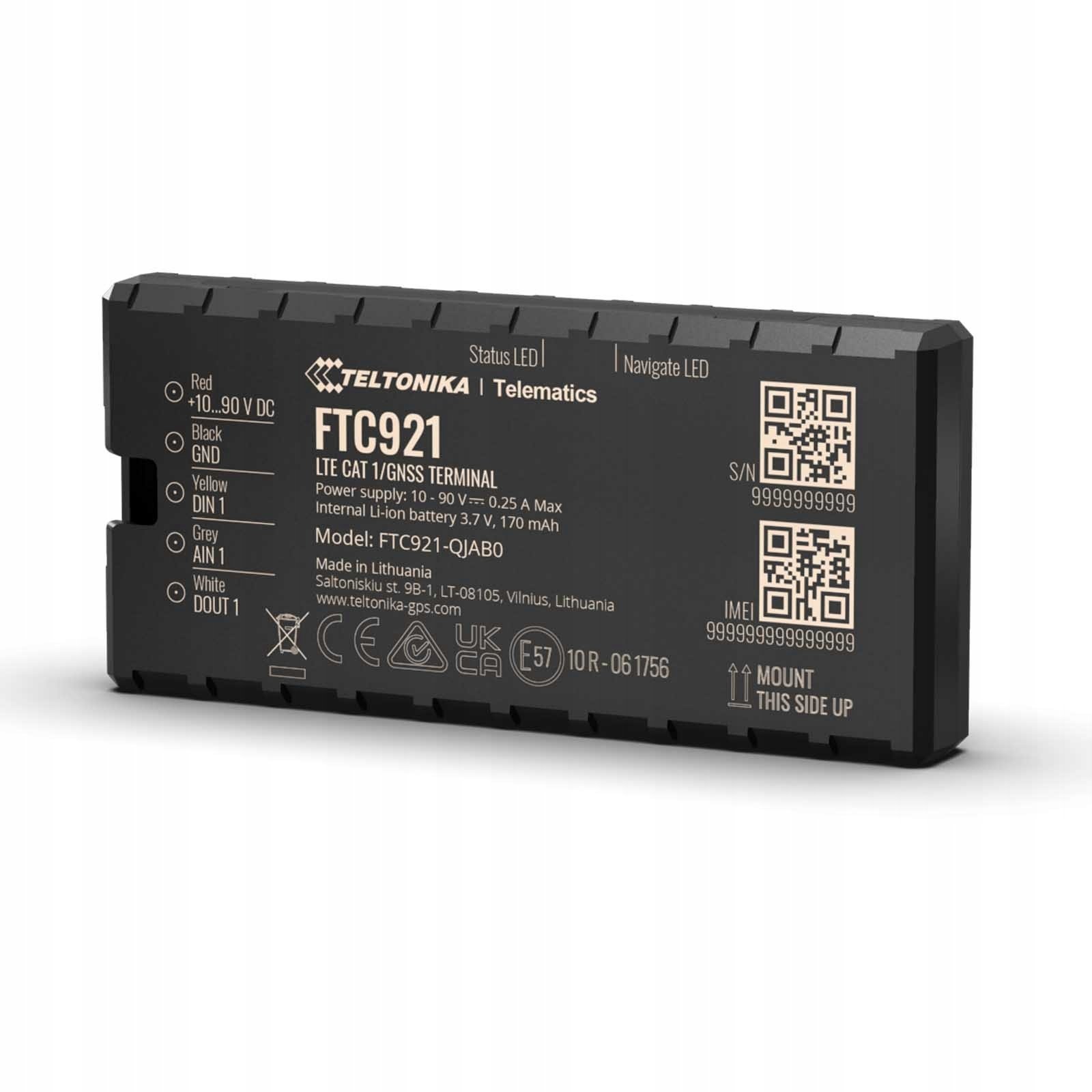 Teltonika Lokalizator GPS (FTC921RCU801) | FTC921RCU801