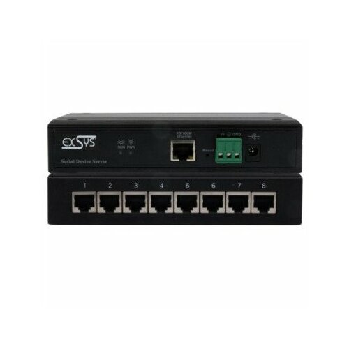 Terminal sieciowy Exsys Serwer szeregowych 8