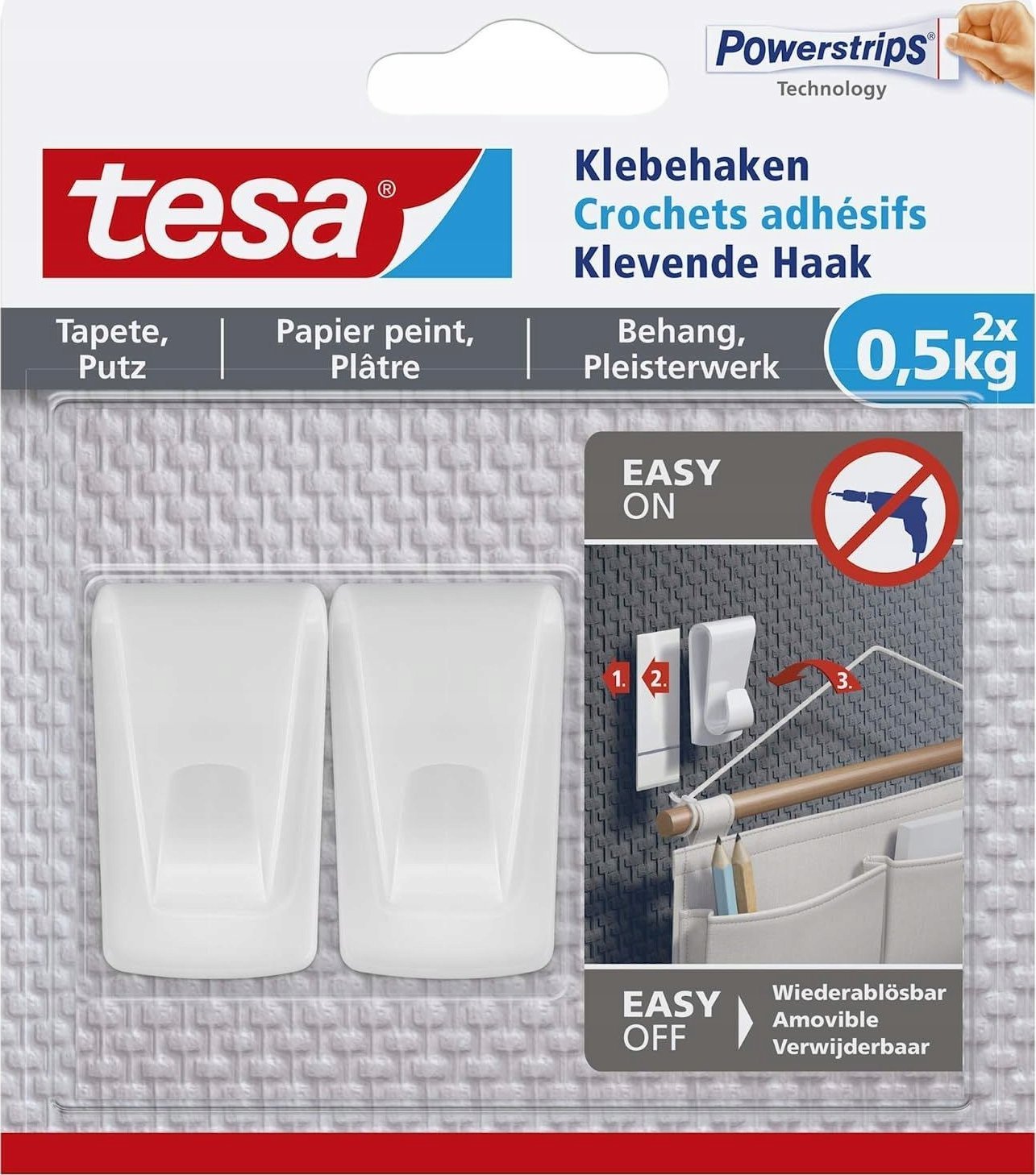 Tesa Haczykiące 0,5 kg strukturalne