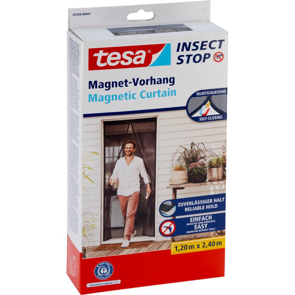 Tesa Insect Stop Magnet curtain for