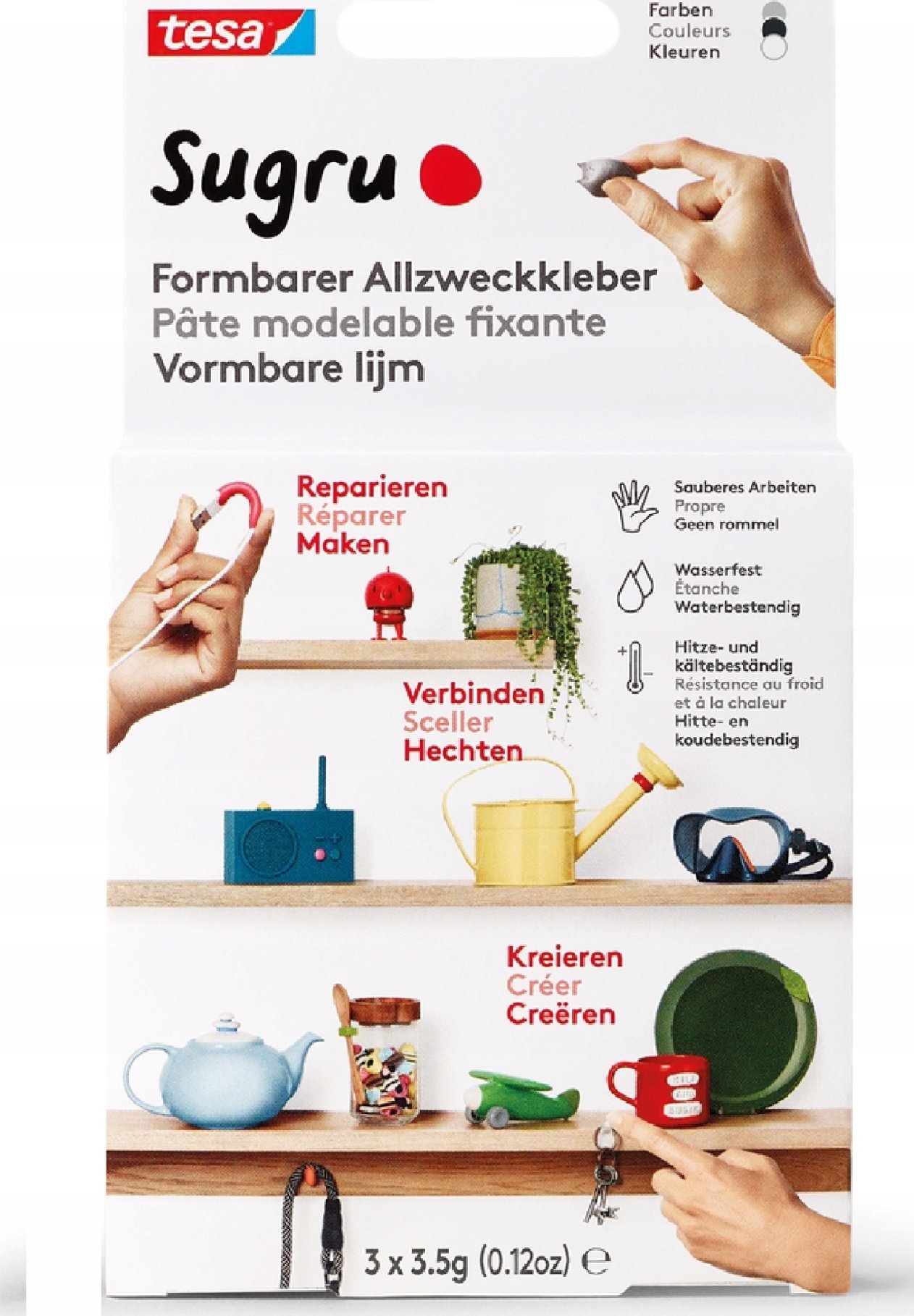 Tesa modelujący Sugru //, 3x3,5g