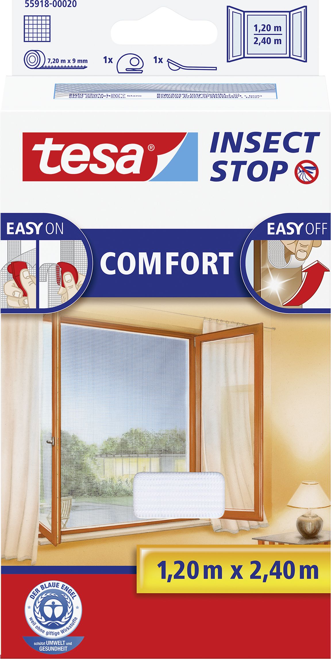 Tesa moskitieraComfort 1,20x2,40m (55918-00020-00)