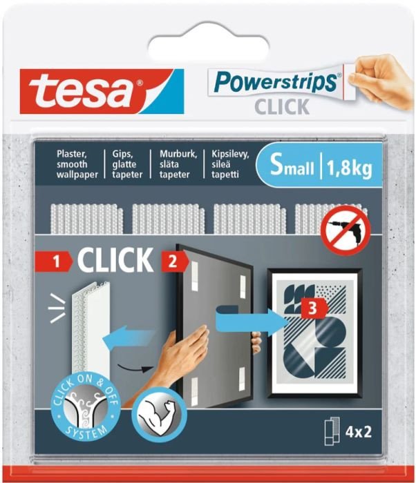 Tesa POWERSTRIP TESA 77720 4PCE |