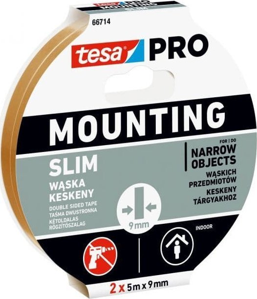 Tesa montaż.dwustr.do listw led