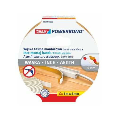 Tesa Powerbond do listw LED 2X