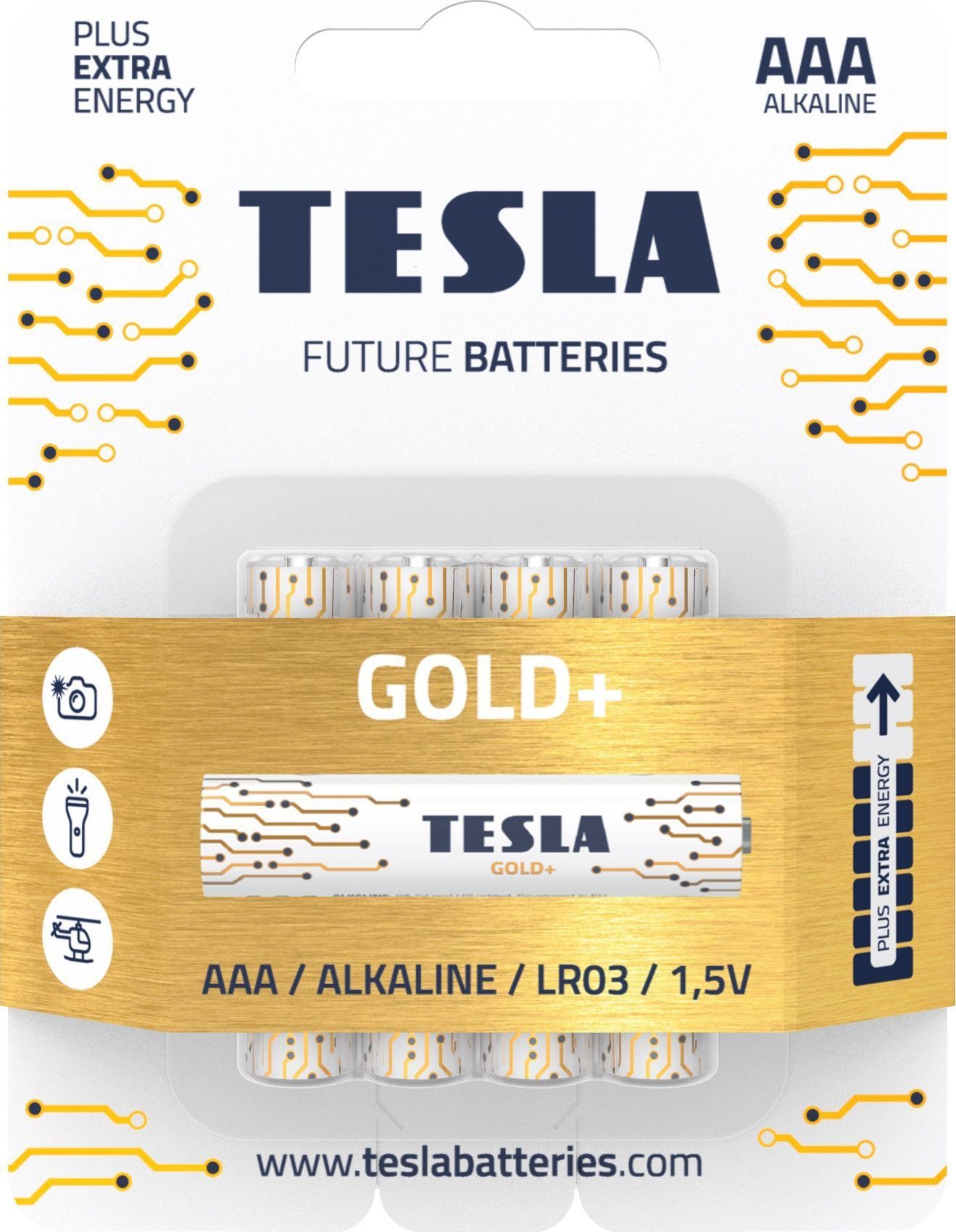Tesla TESLA GOLD Alkaline  AAA (LR03