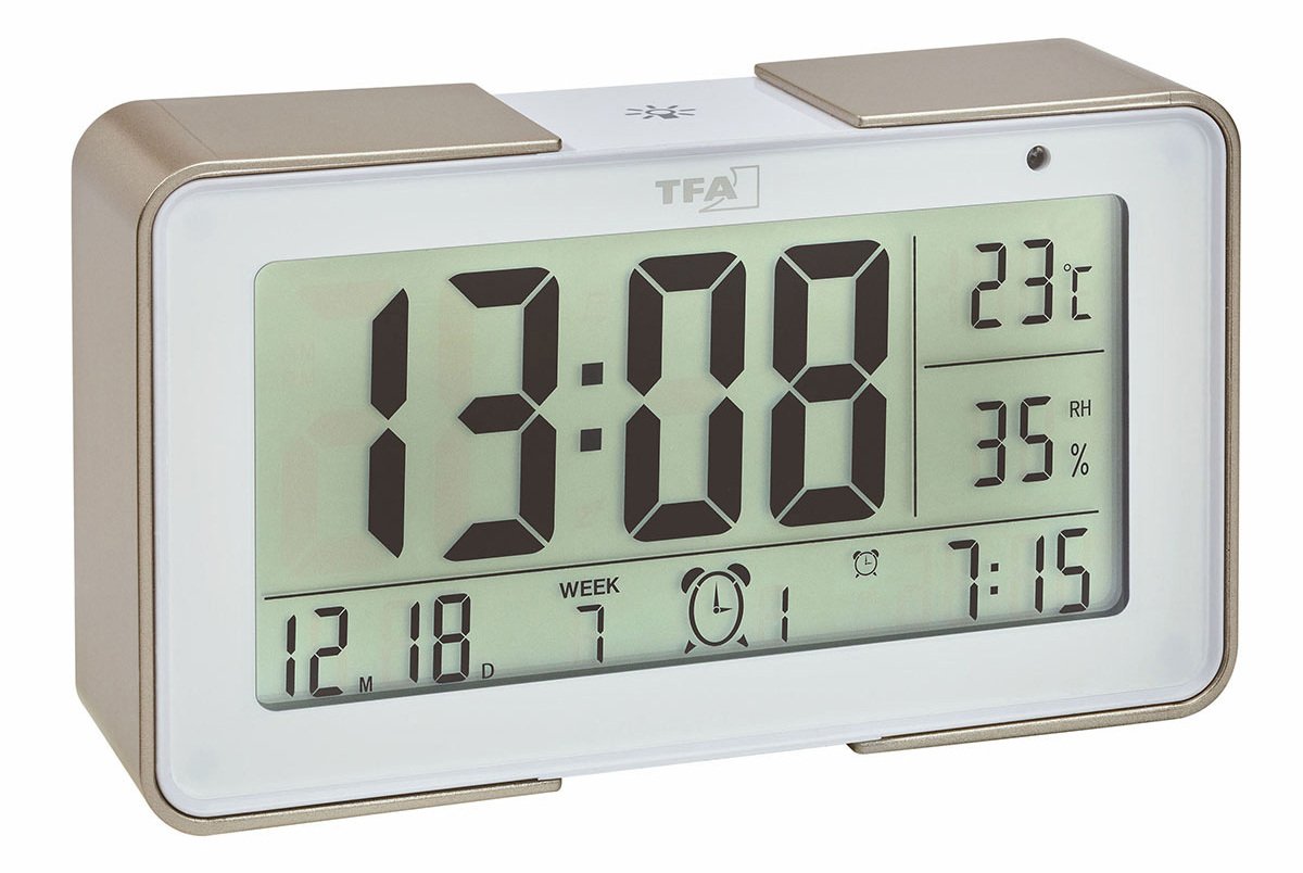 TFA -Dostmann Digital radio-controlled alarm clock