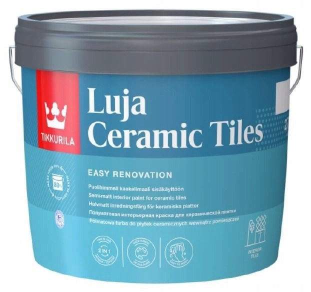 Tikkurila Keraminiu plyteliu dazai TIKKURILA Luja
