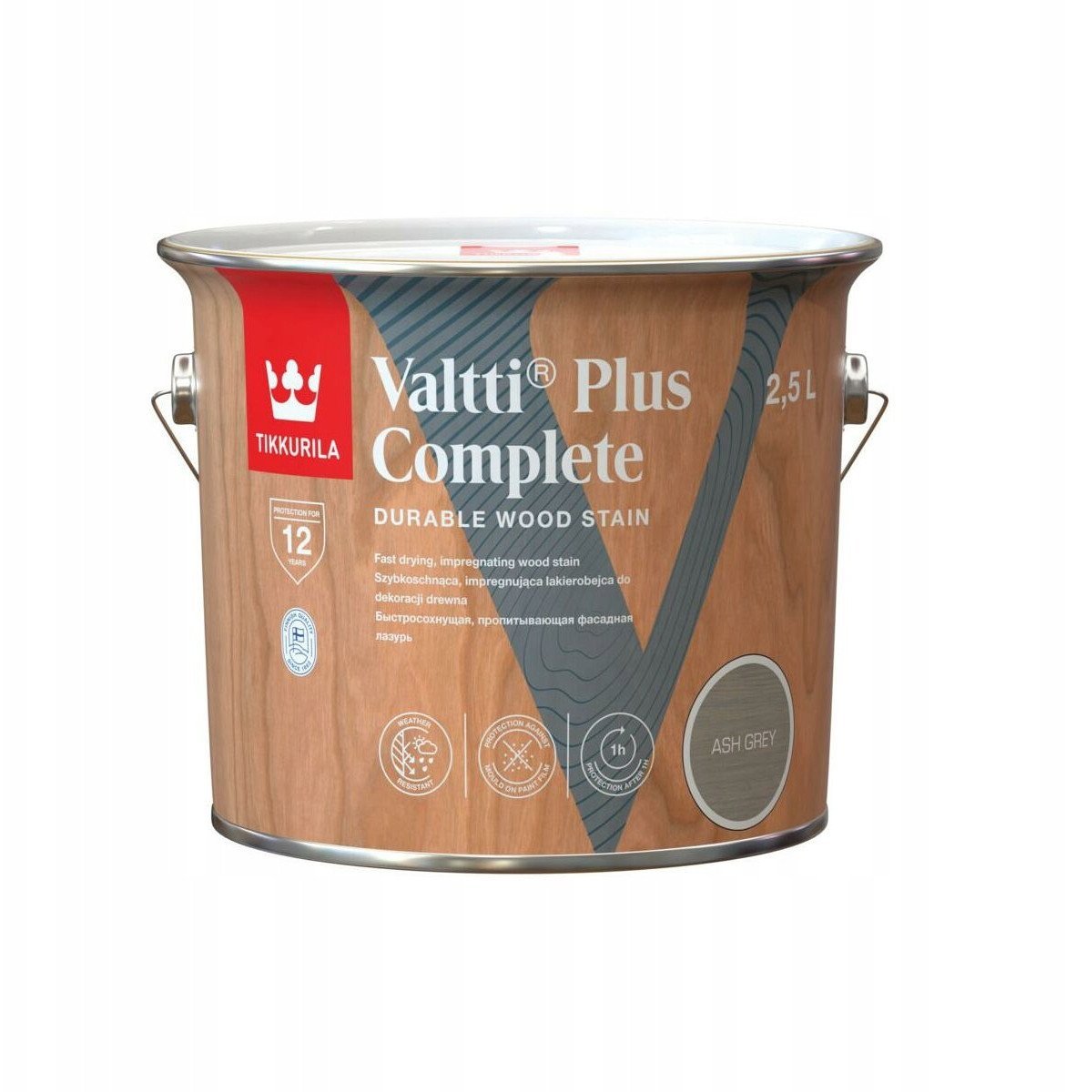 Tikkurila VALTTI PLUS COMPLETE ASH GREY