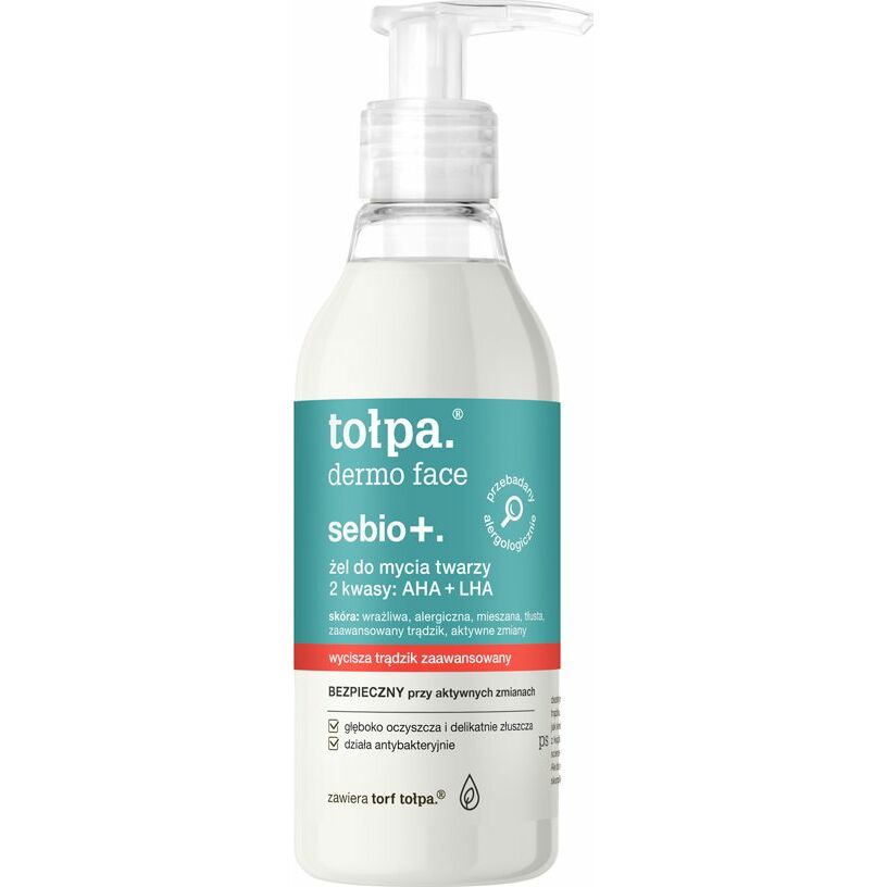 TOŁPA Tołpa Żel   Sebio+ 2 kwasy: