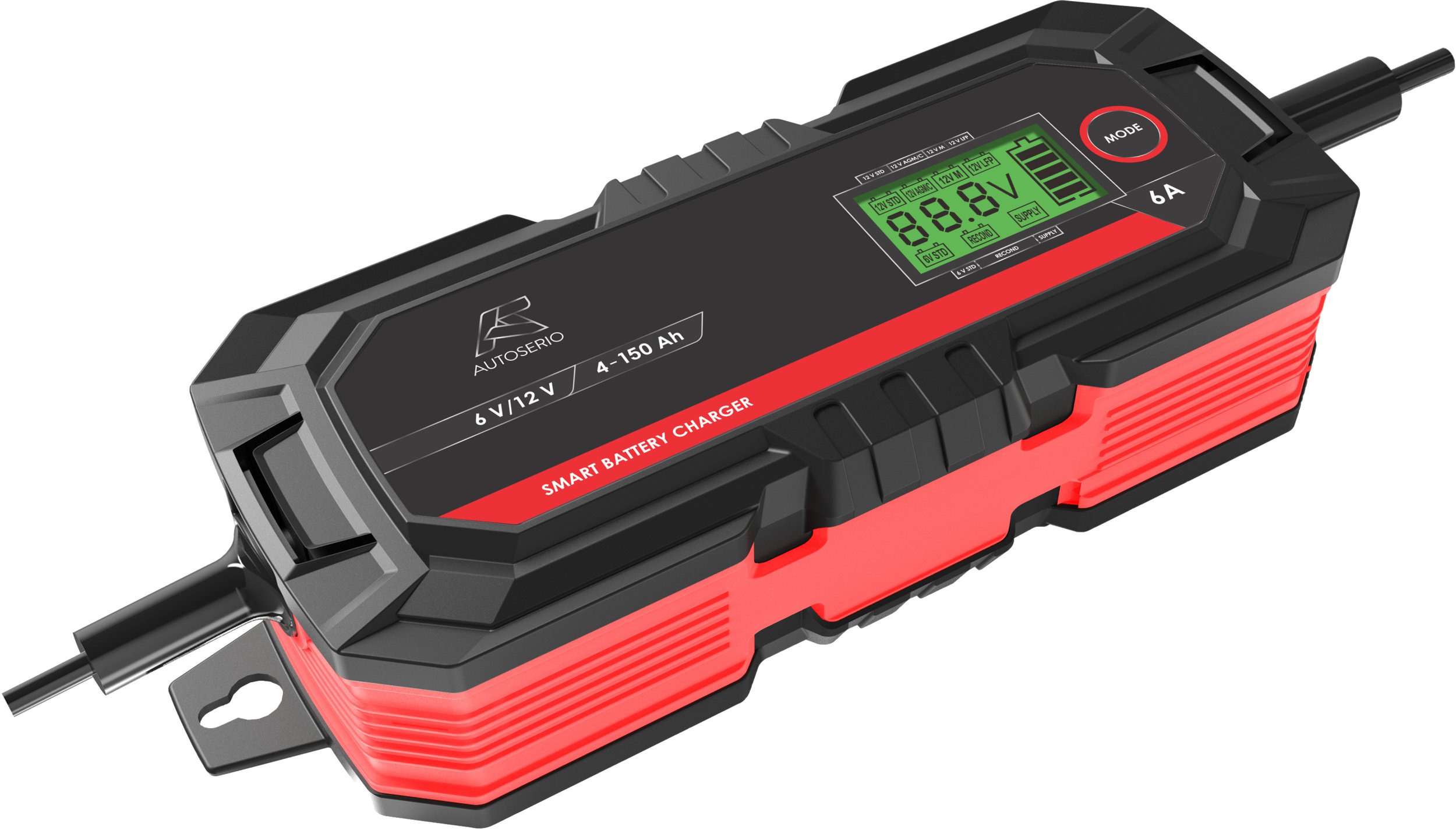 TOM PAR BATTERY CHARGER 150AH 6A