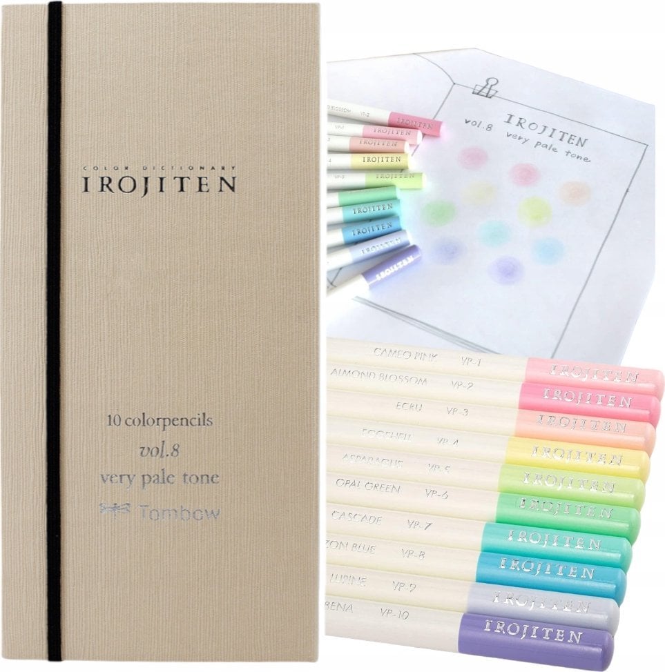 Tombow Tombow Color pencil IROJITEN set