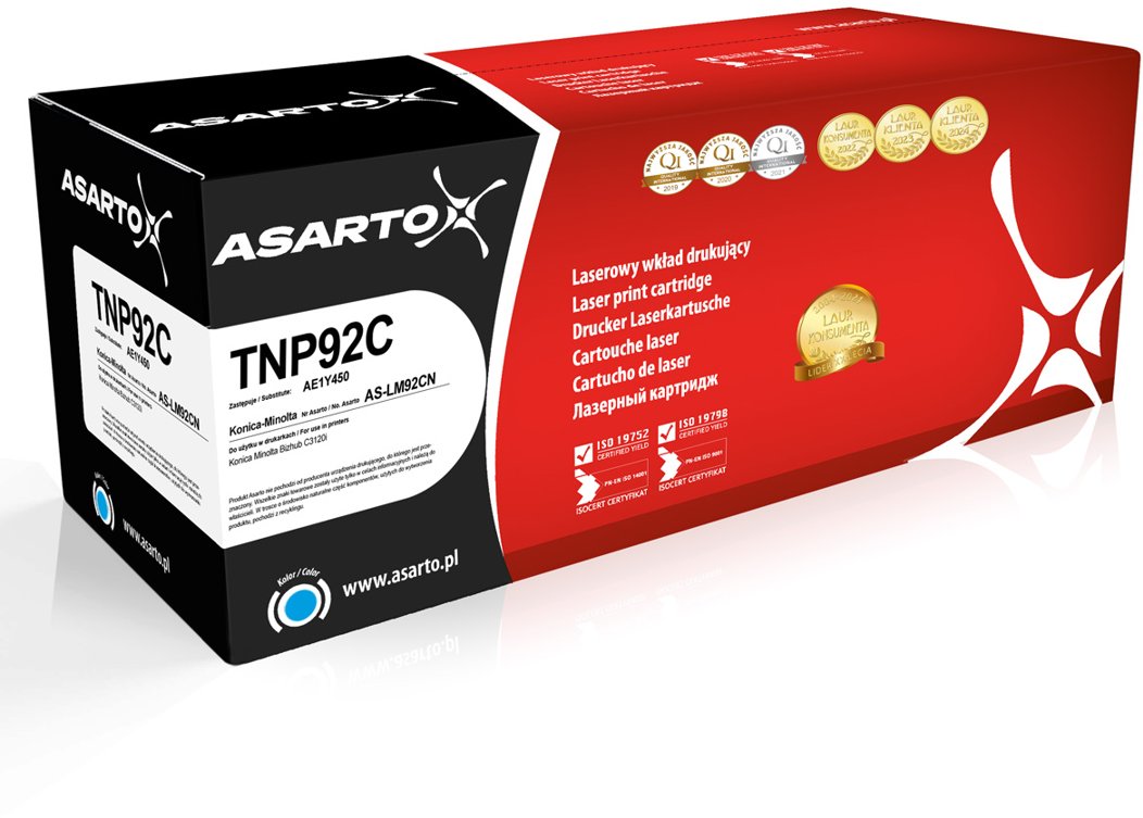 Toner Asarto Do Konica-Minolta TNP92C |