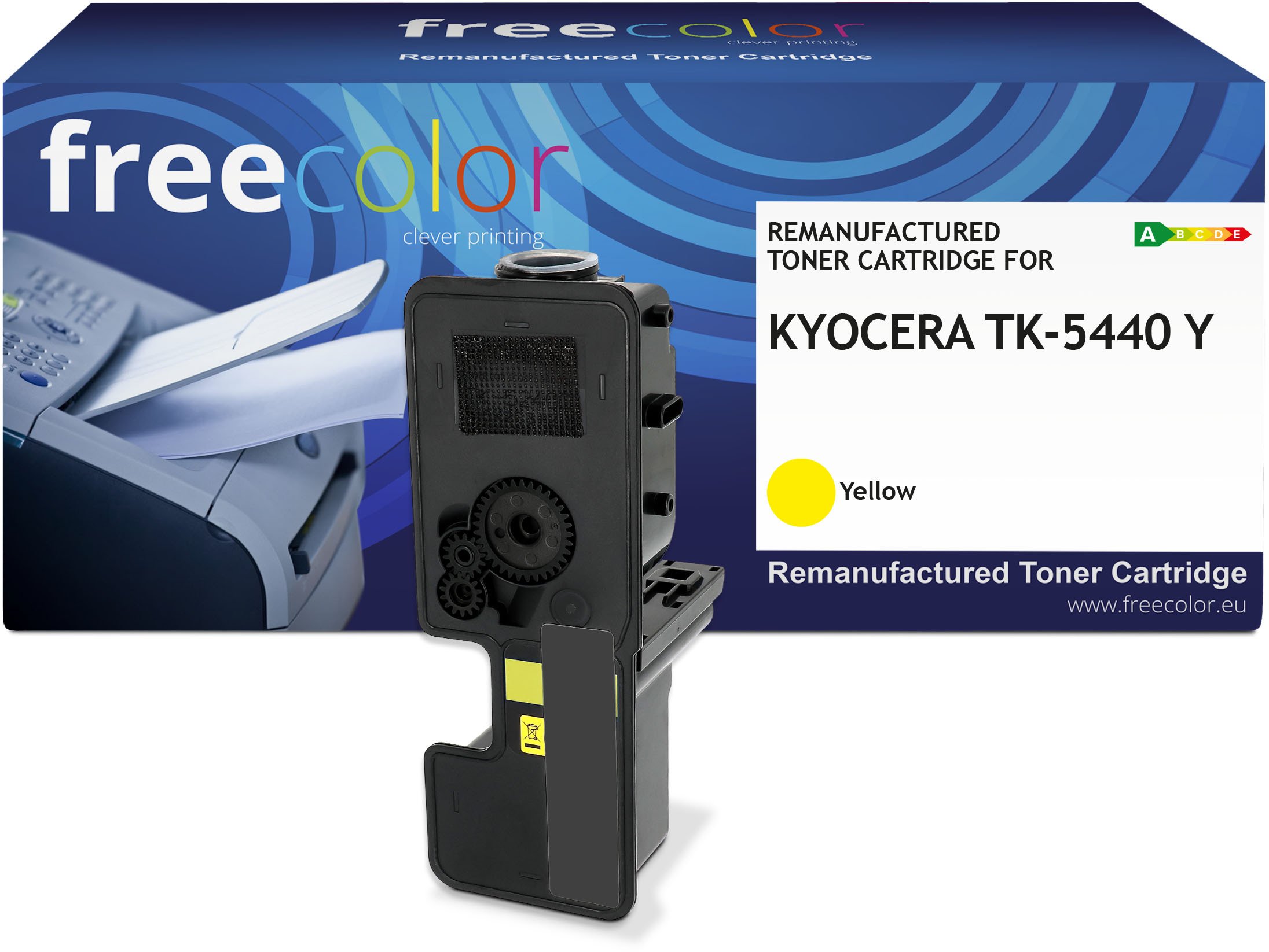 Toner Freecolor Toner Kyocera TK-5440K yellow