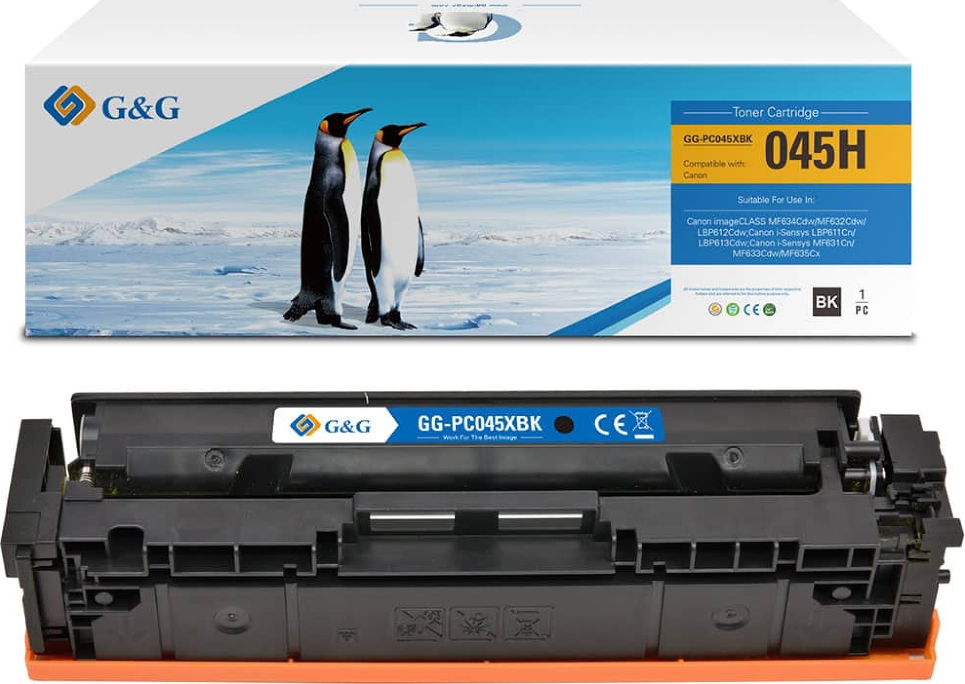 TEXI Toner G&G Black Zamiennik 045H