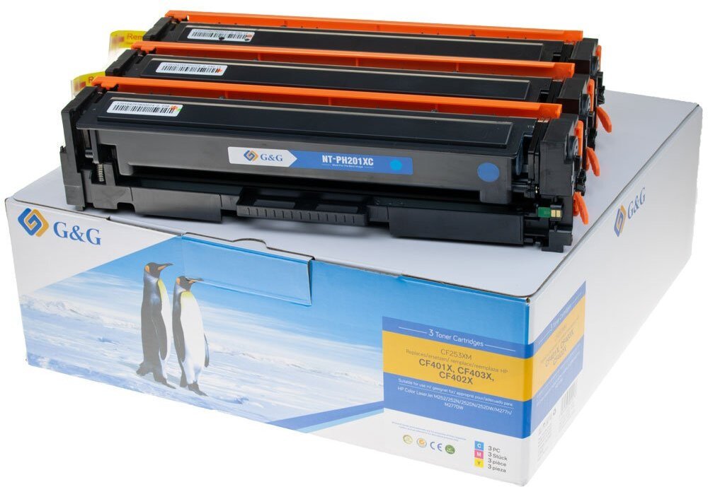 TEXI Toner G&G Toner Multipack Color