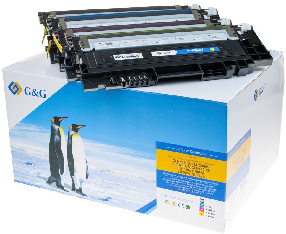 TEXI Toner G&G 4 tonerów do