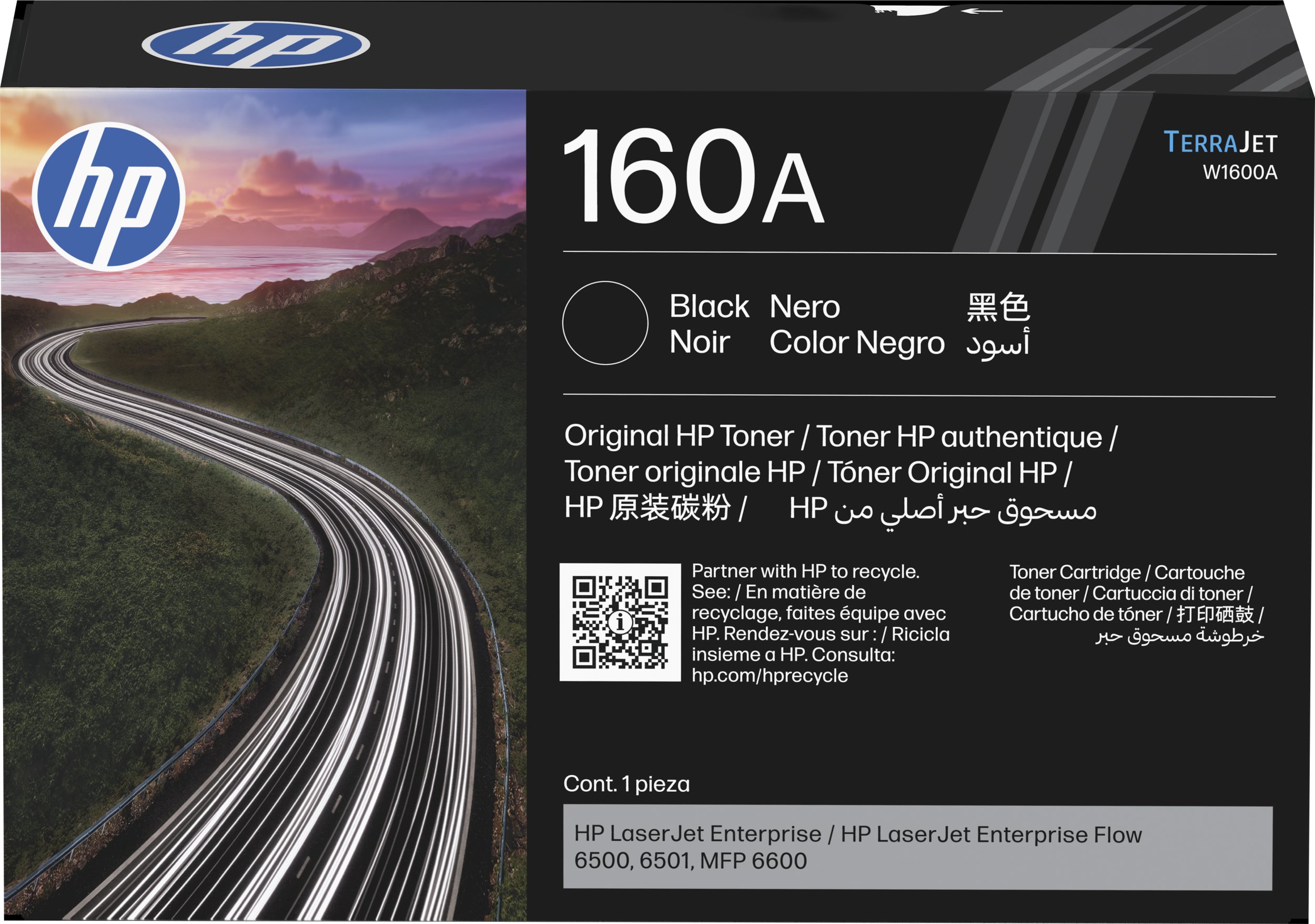Toner HP 160A Black Original LaserJet
