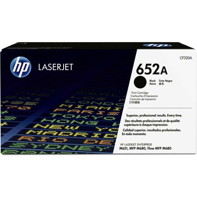 Toner HP 652A Black Oryginał (CF320A)