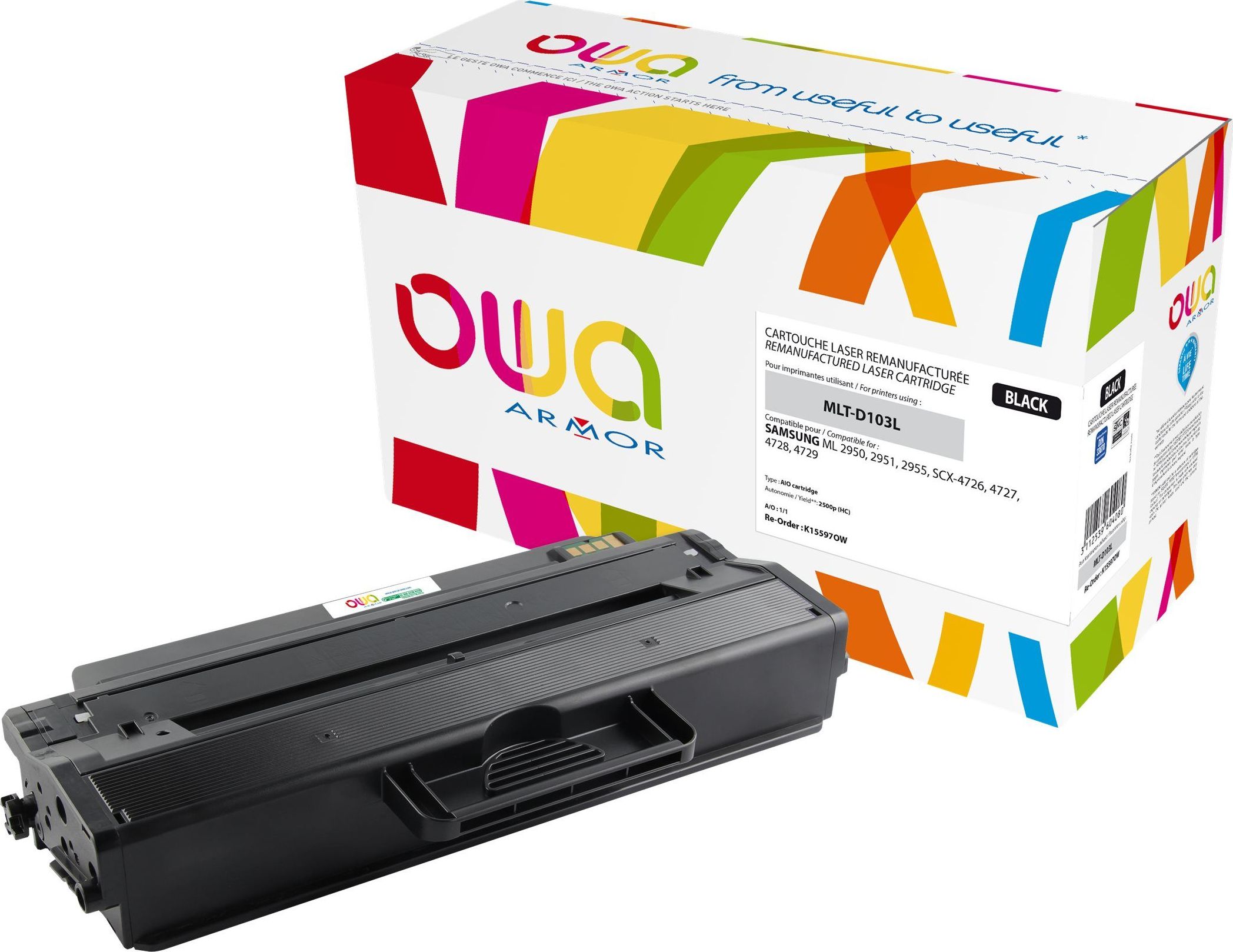 Toner OWA Armor Black Zamiennik MLT-D103L