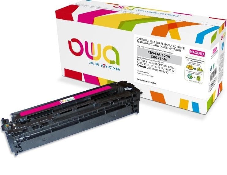 Toner OWA Armor Magenta Zamiennik 125A