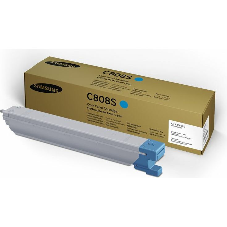 Toner Samsung CLT-C808S Cyan Oryginał  (CLT-C808S/ELS)