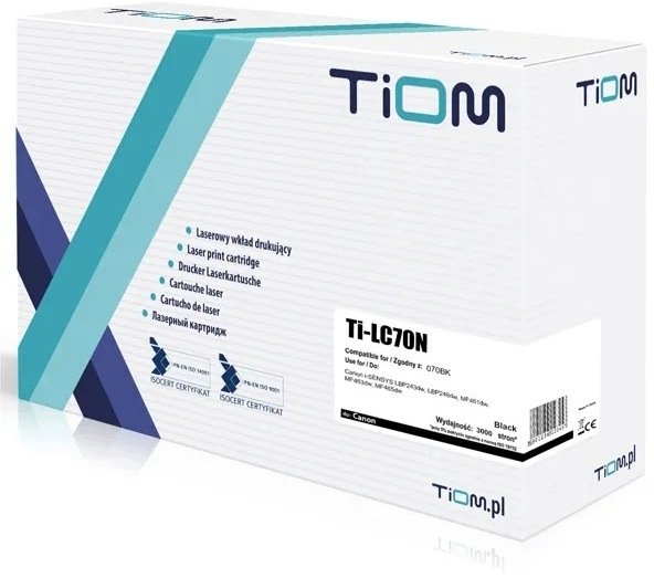 Toner Tiom Do Canon 070BK |