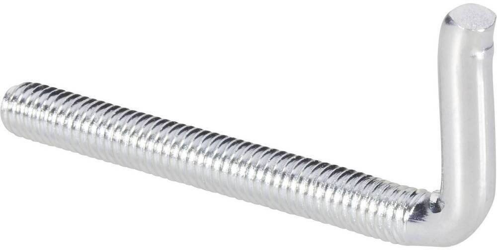 Toolcraft Screw, Galvanized steel, M4, Hook