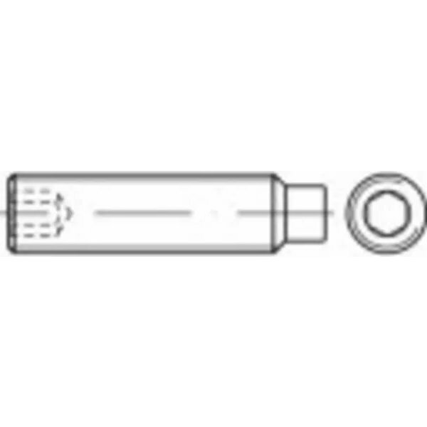 Toolcraft TOOLCRAFT 118259 Pinolskrue M3 5