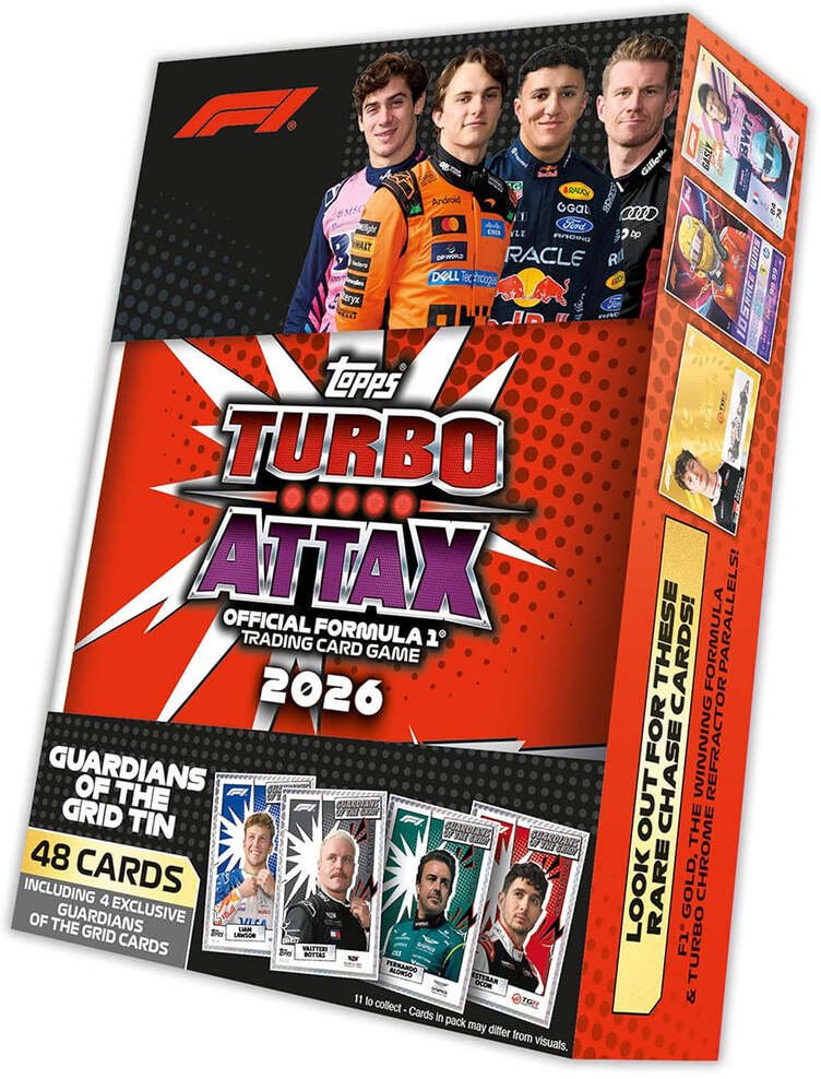 TOPPS Formula 1 Turbo Attax Mega