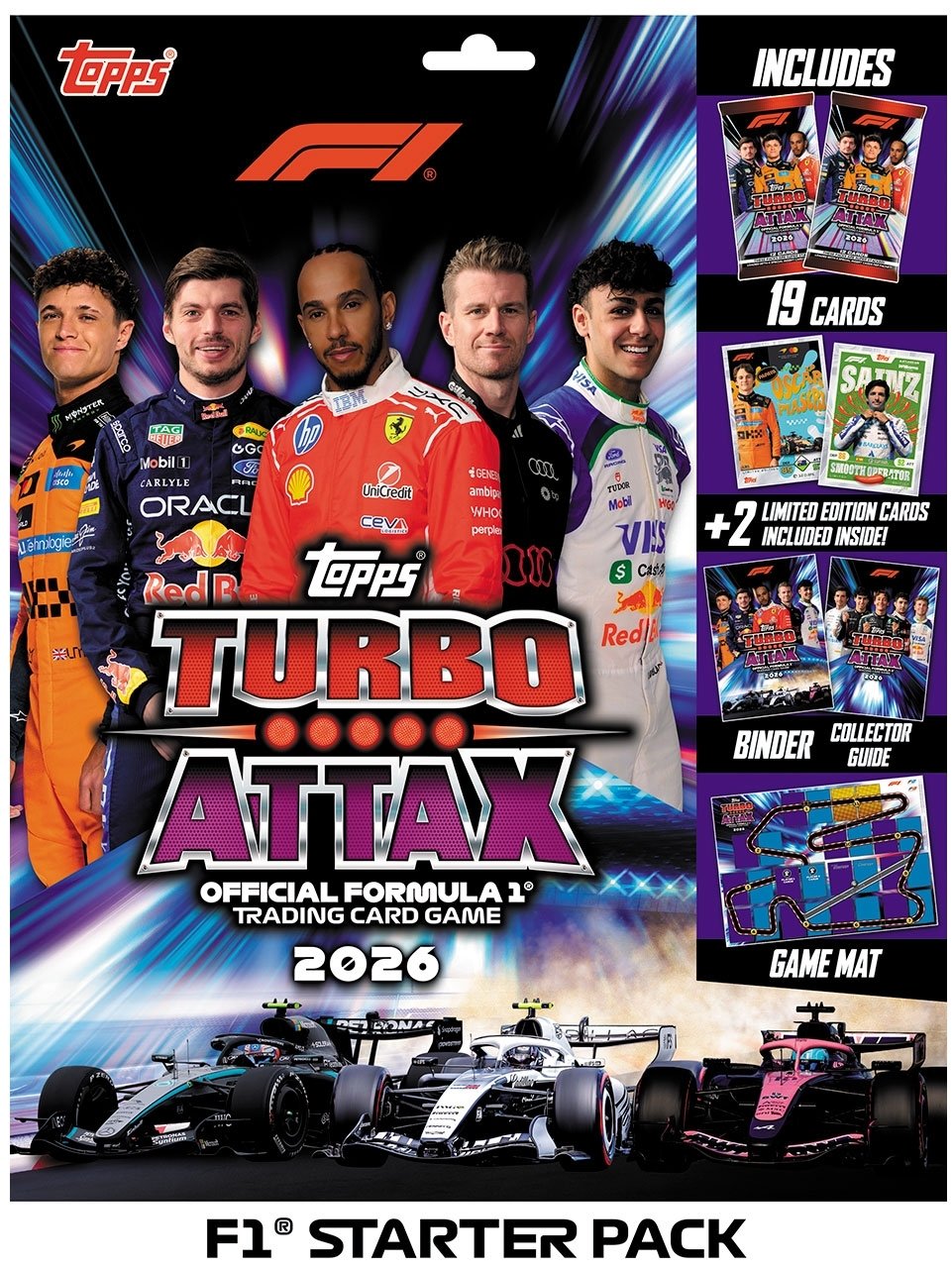 TOPPS Formula 1 Turbo Attax starter