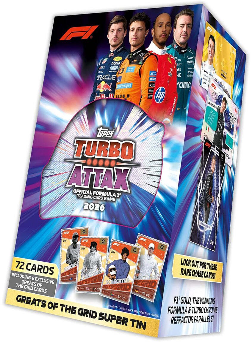 TOPPS FORMULA 1 Turbo ATTAX Super