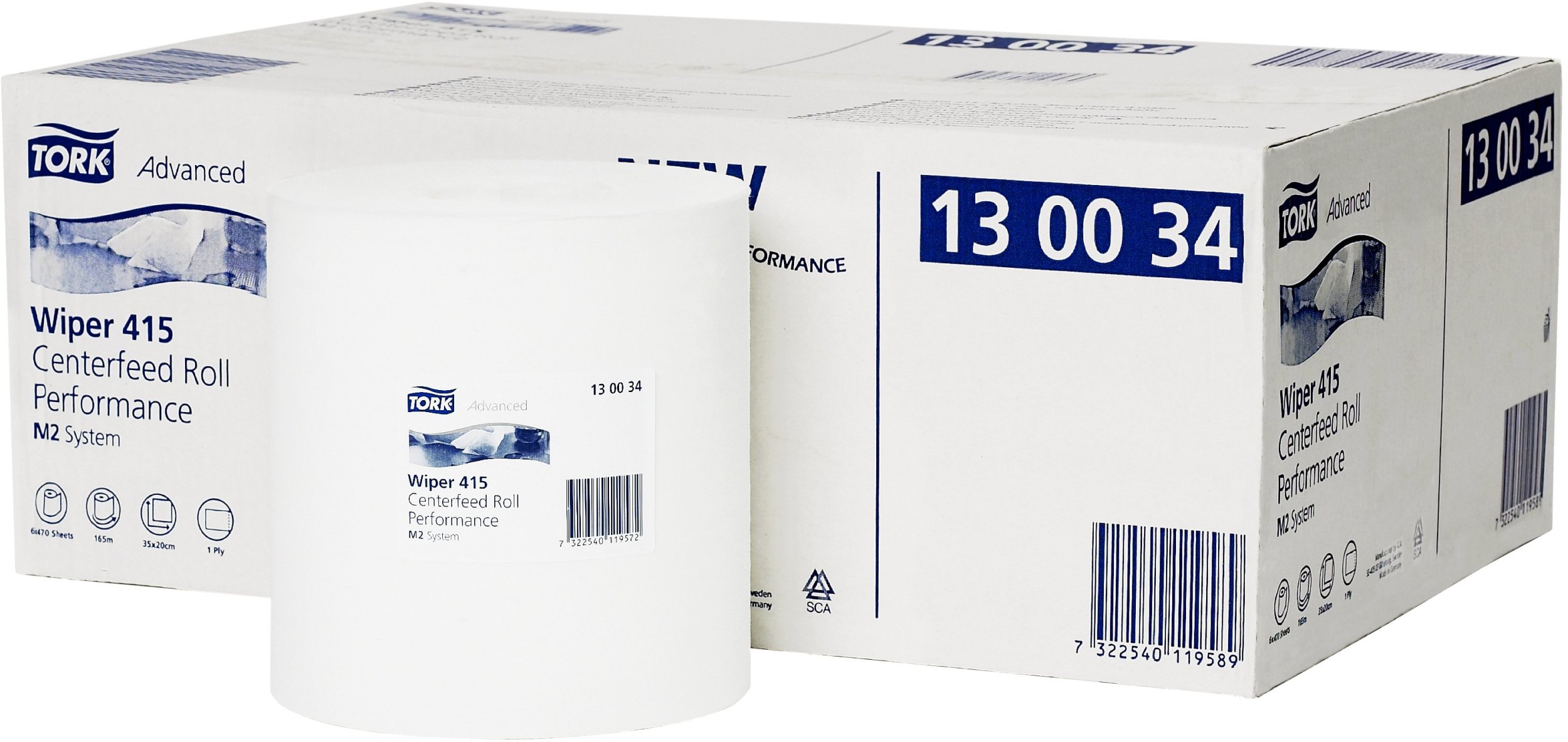 Tork Advanced wiper 415, 2820 pc(s)