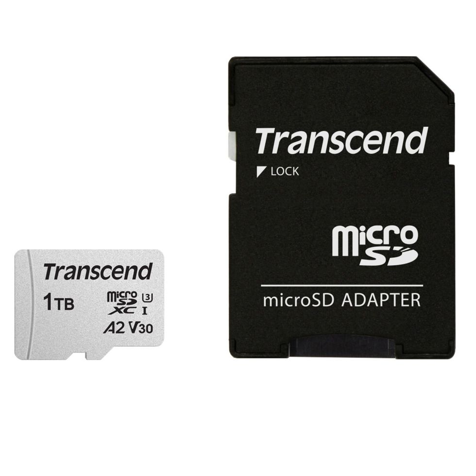 Transcend microSDXC 300S-A 1TB Class 10