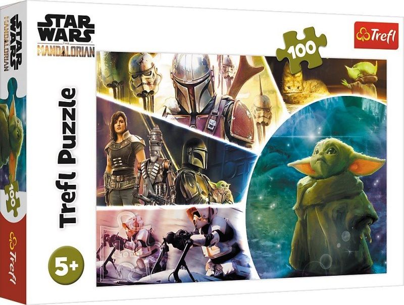 Trefl Puzzle 100 Baby Yoda Star