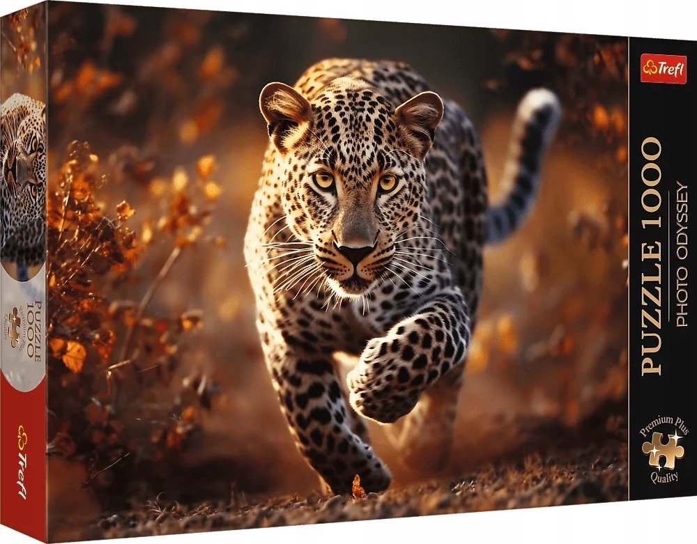 Trefl Puzzle 1000  Premium  Leopard |