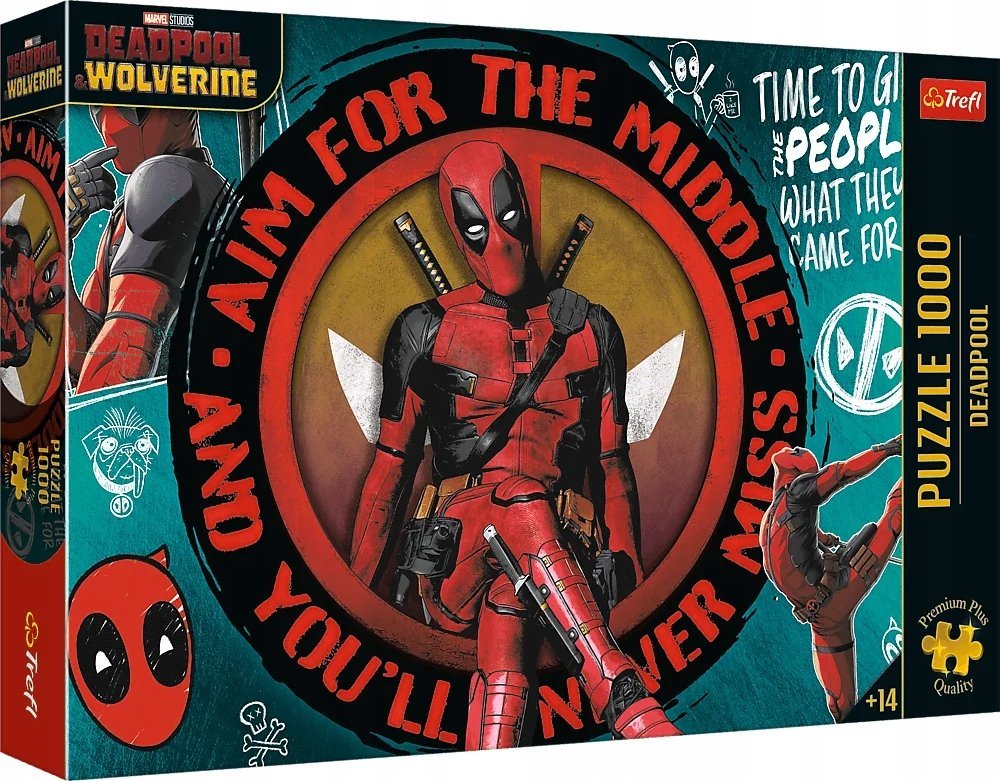 Trefl Puzzle 1000  Premium Plus Deadpool