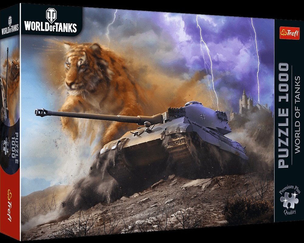 Trefl Puzzle 1000 World of Tanks: